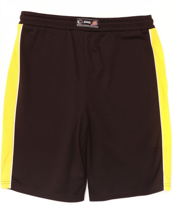 NBA Garçons Lakers Sport Short 12-13 ans Noir Colorblock Polyester Sports
