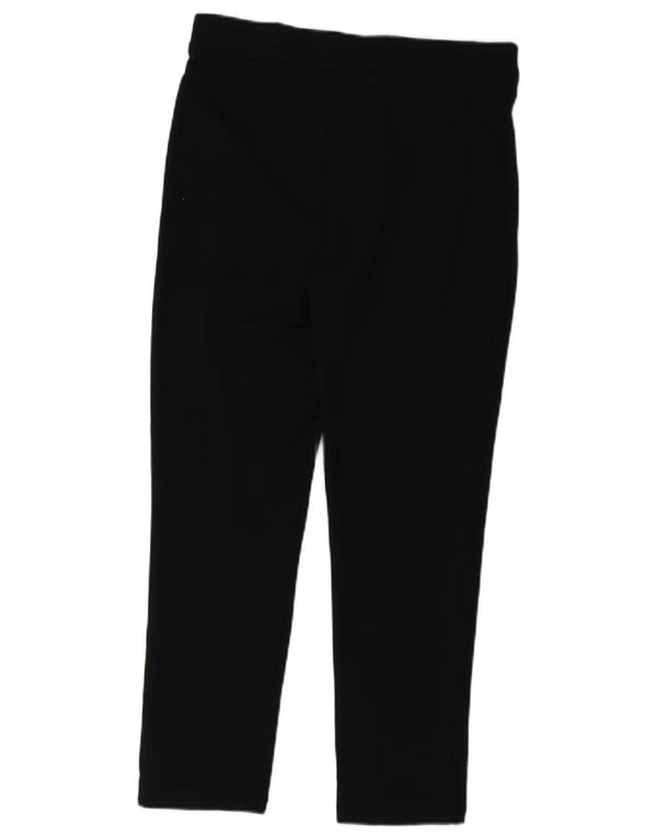 Marks & Spencer Pantalon décontracté slim pour femme UK 12 Medium W32 L26 Noir