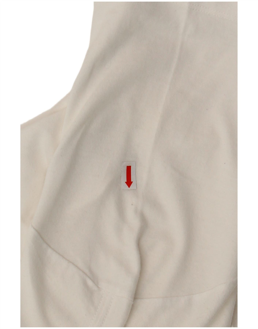 NIKE T-shirt coupe athlétique pour hommes, petit, en coton blanc