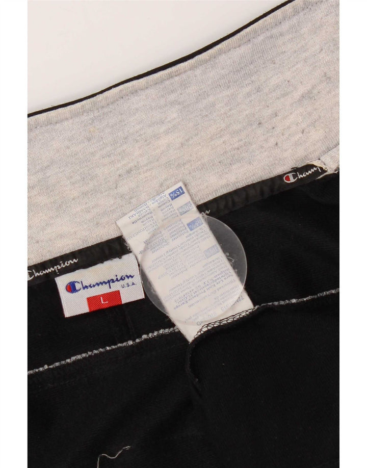 Champion Veste de Survêtement Graphique pour Homme Grand Noir Colorblock