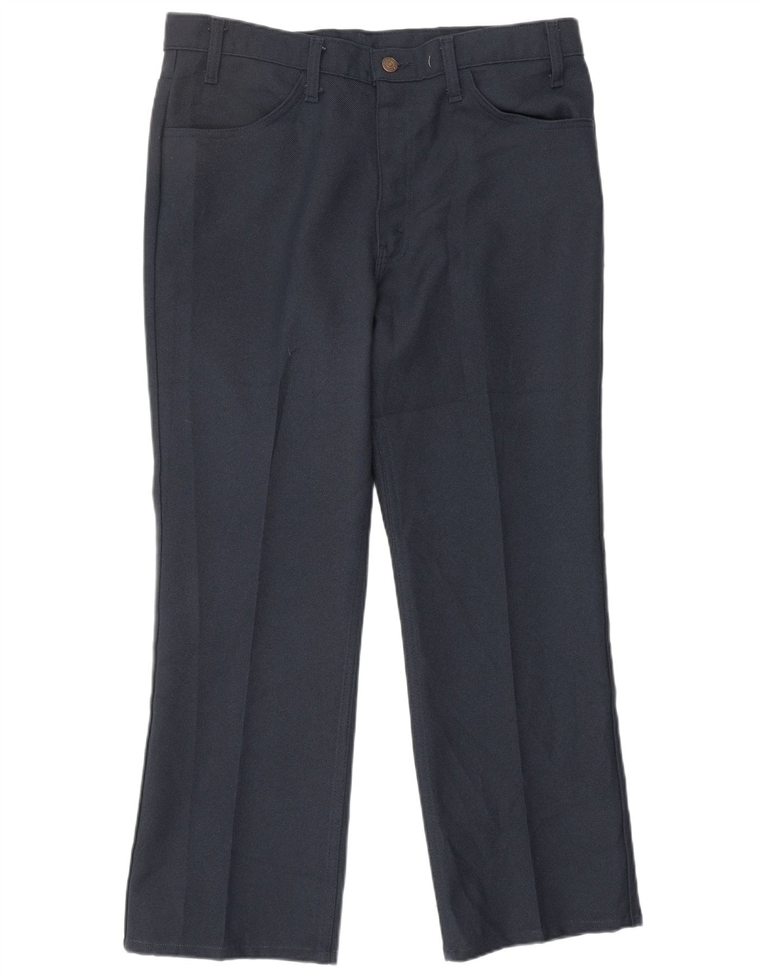 LEVI'S Pantalon Droit Casual Homme W36 L30 Bleu Marine Polyester