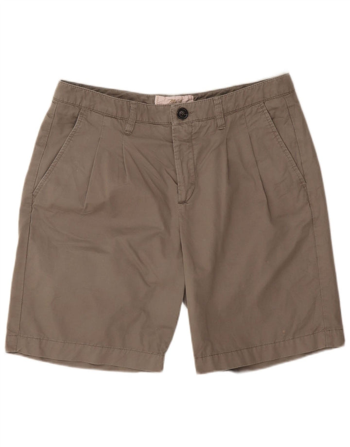 Marlboro Classics Short Chino Pegged Pour Femme IT 42 Moyen W34 Gris