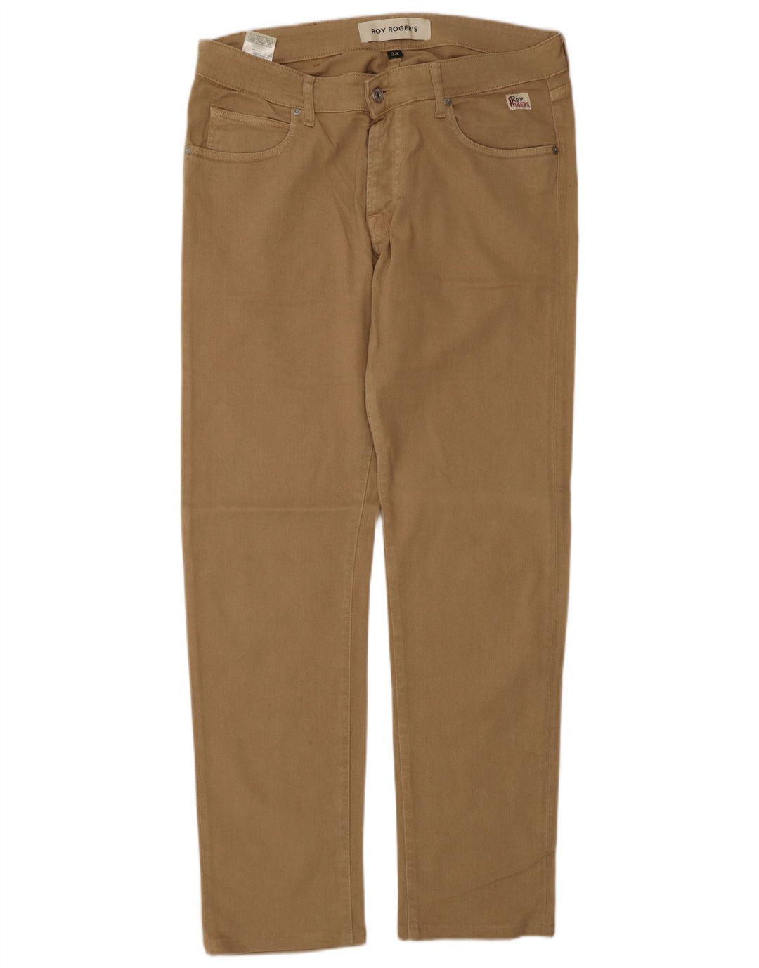 Roy Rogers Jean droit homme W34 L32 marron coton