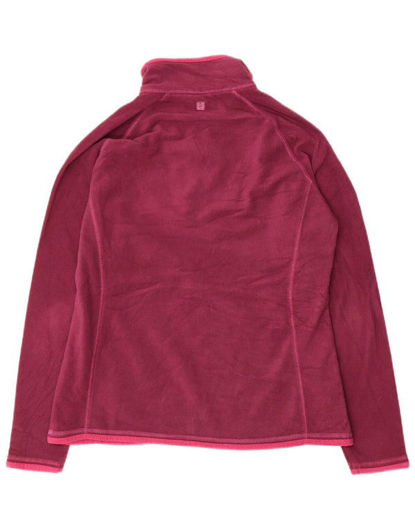 Mountain Warehouse Pull polaire à col zippé pour femme Violet moyen UK 12