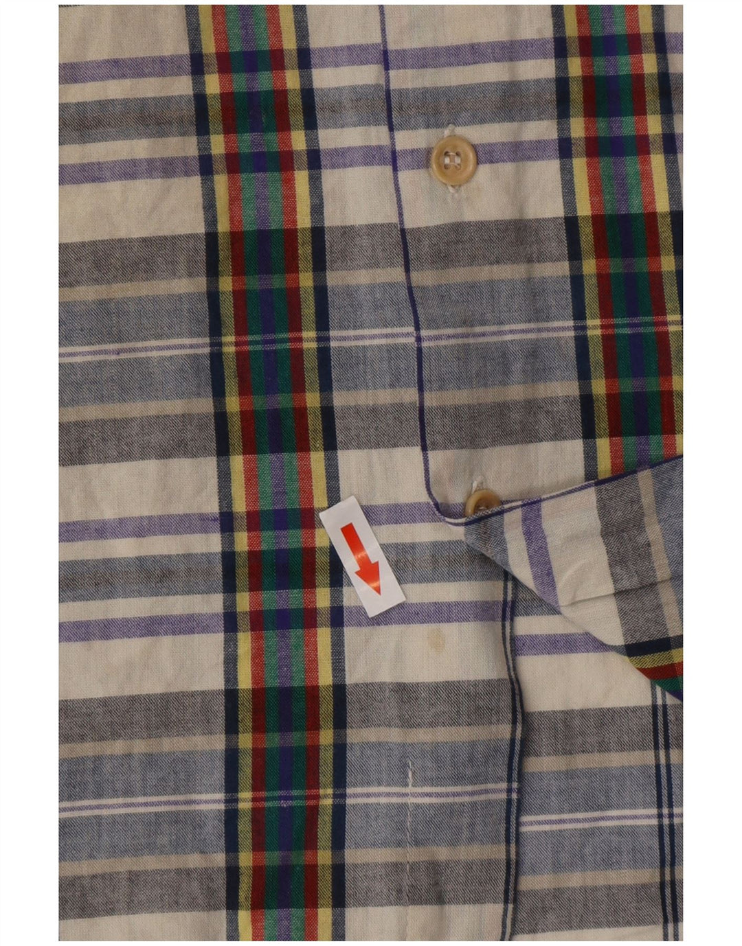 Missoni Chemise à manches courtes pour homme en coton à carreaux bleus