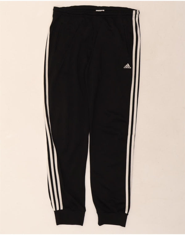 Adidas Pantalon de survêtement pour homme UK 38/40 Noir moyen Polyester