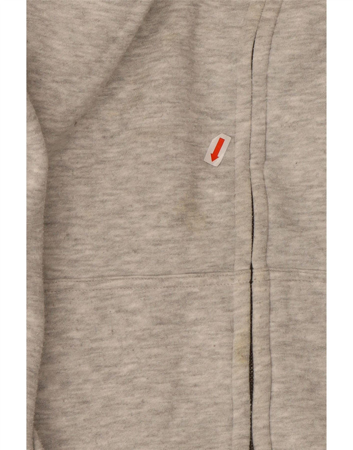 SALTROCK Pull à capuche zippé pour homme 2XL Gris Coton