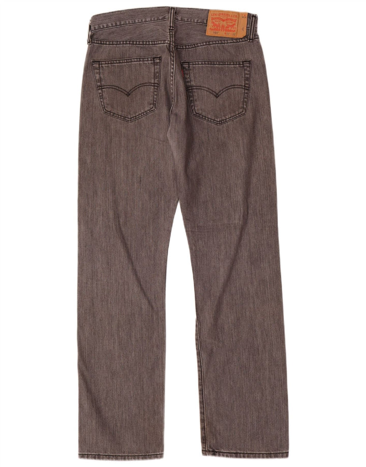 Levi's Jean Droit 501 Homme W32 L32 Gris Coton