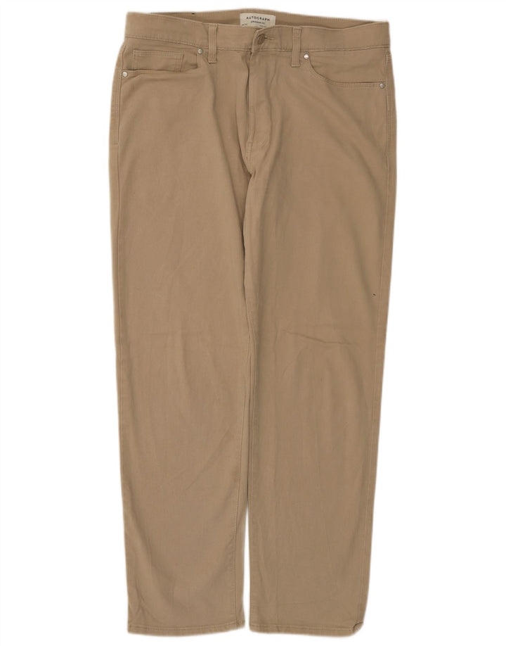 Marks & Spencer Jean droit homme W34 L31 coton beige