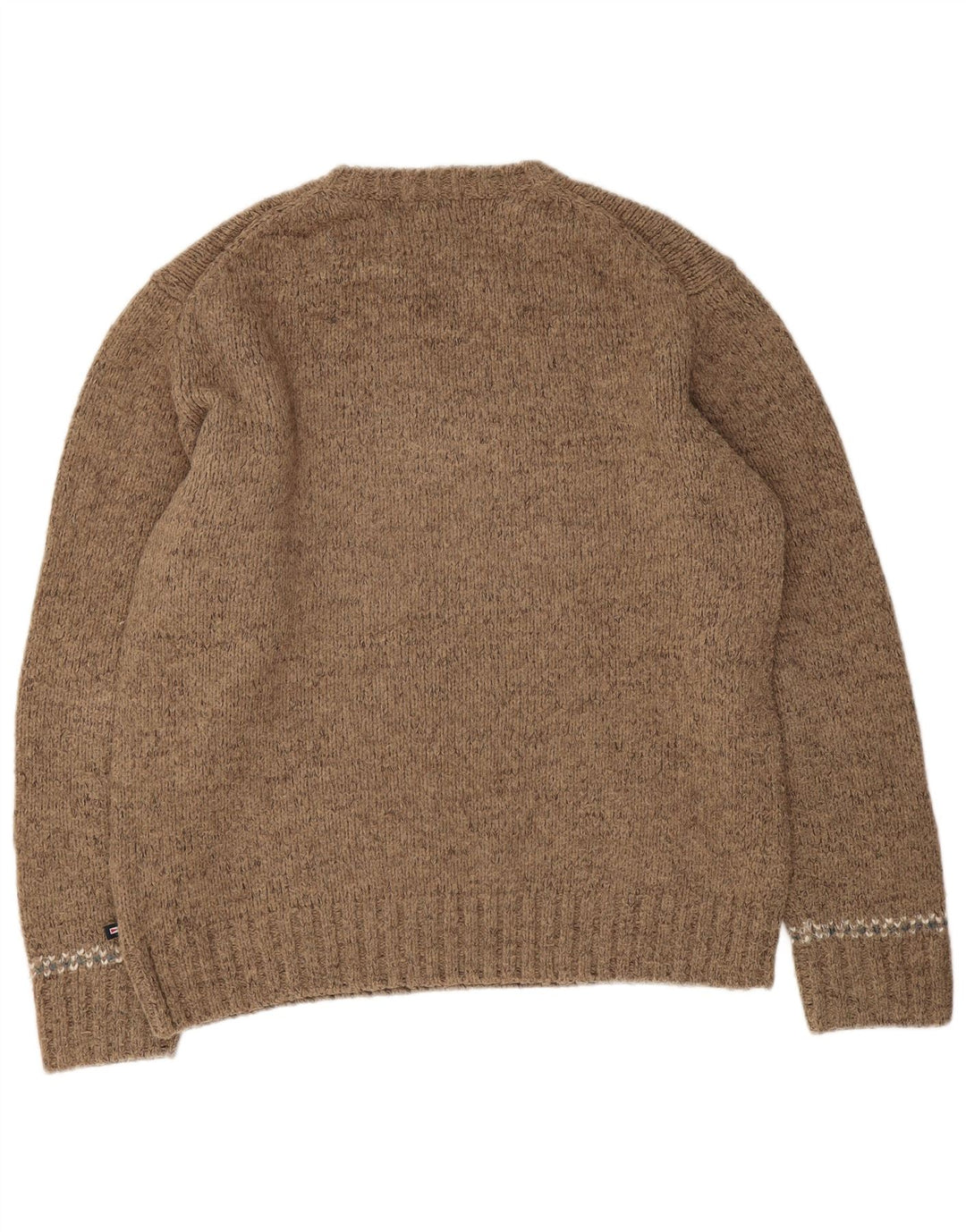 Marks & Spencer Pull à col rond Blue Harbour pour hommes, grand marron