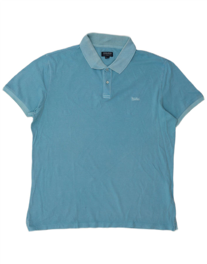 Woolrich Polo Homme 2XL Bleu Coton