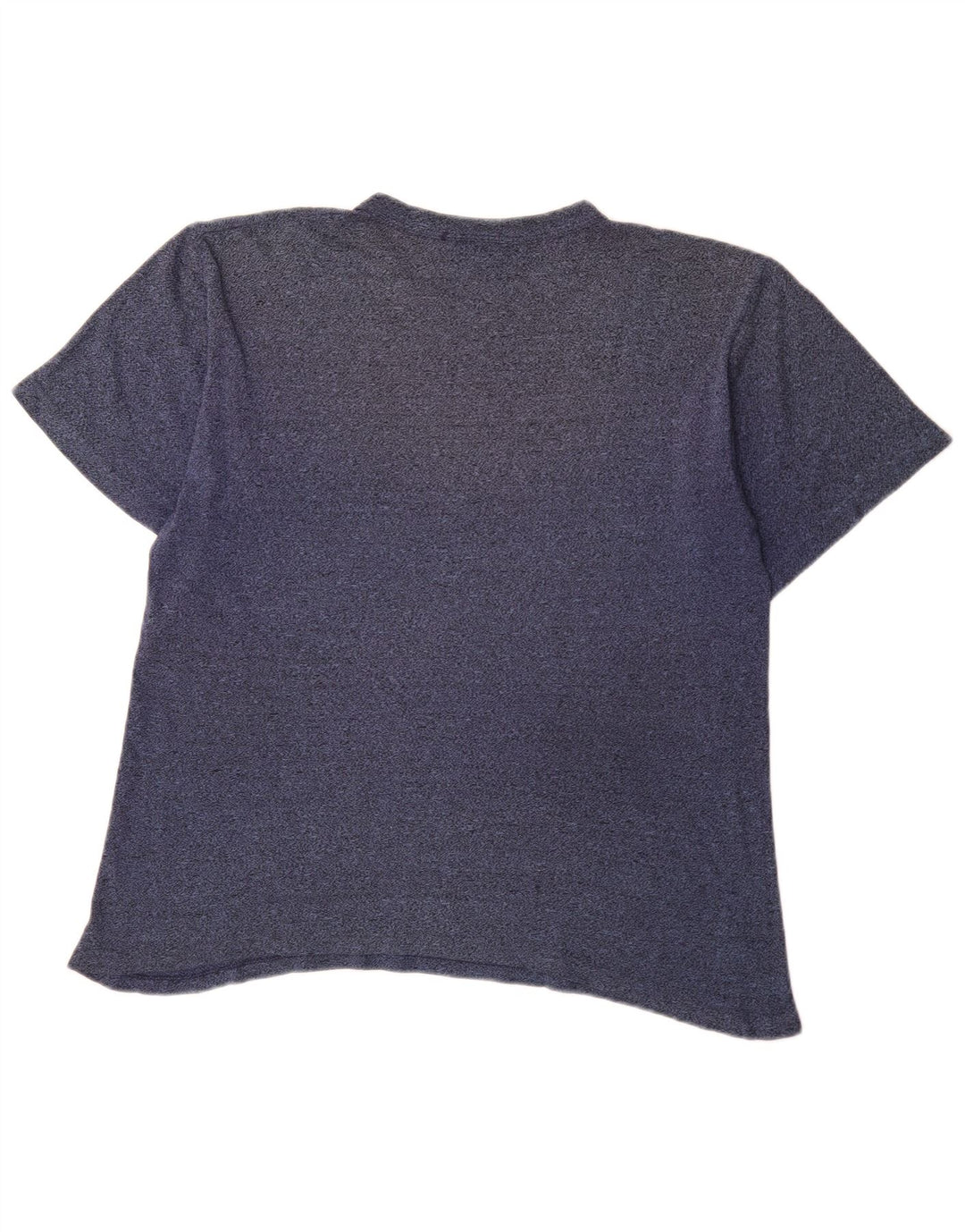 Champion T-Shirt Graphique Homme Bleu Marine Moyen Coton