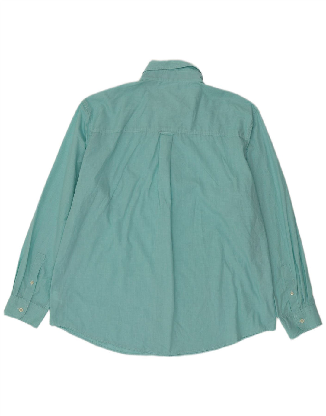 Chaps Chemise Homme 2XL Turquoise Pied-de-Poule Coton