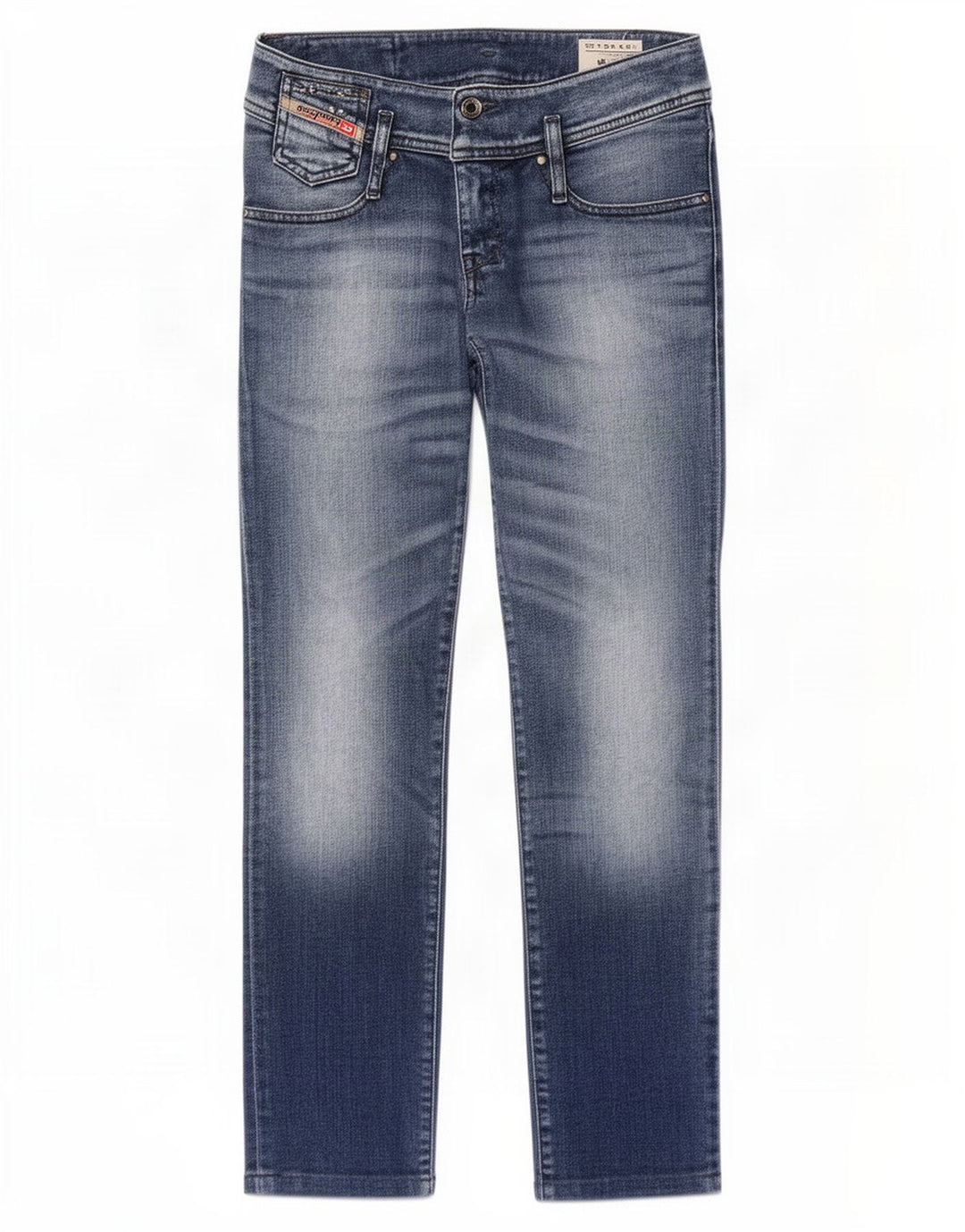 Jean Slim Femme Diesel Matic W26 L28 Bleu Coton