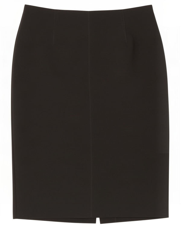 Marks & Spencer Jupe crayon pour femme UK 14 Large W32 Noir Polyester