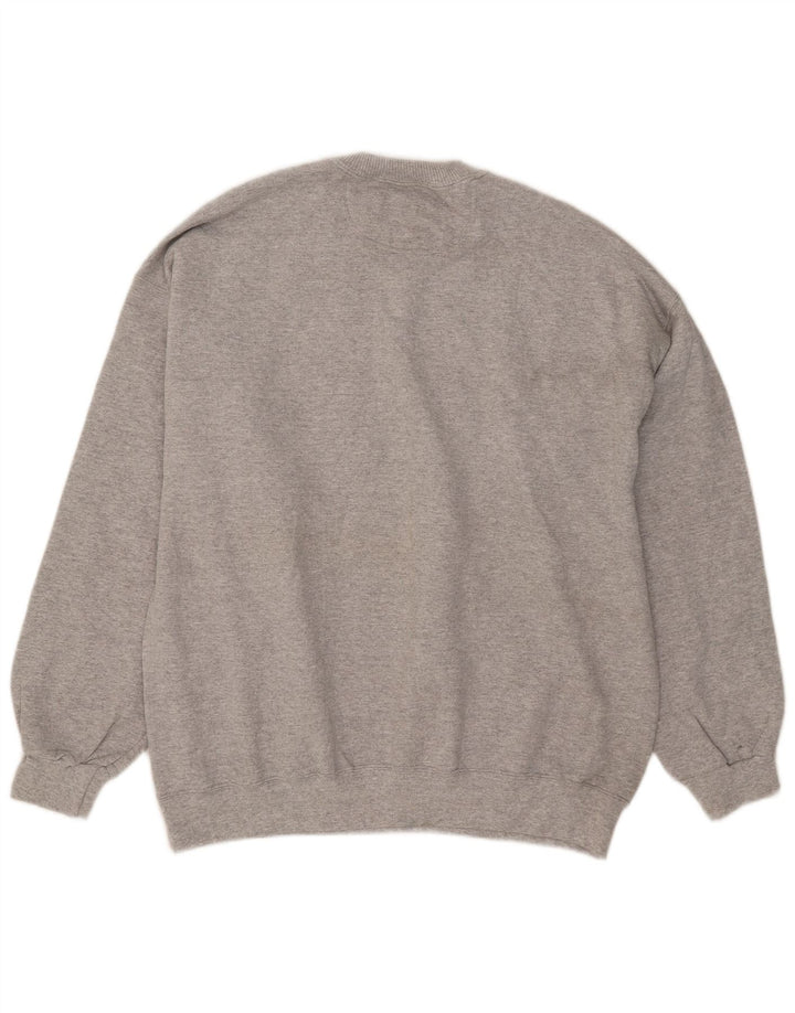 Starter Pull à col rond pour homme Grand gris moucheté