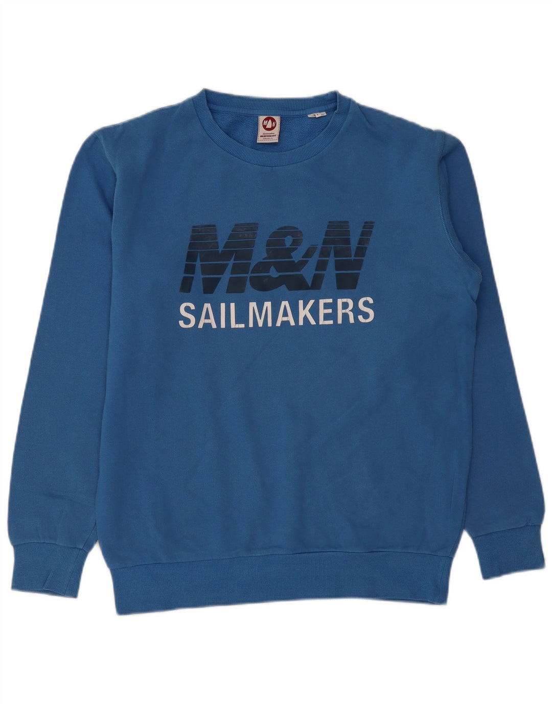 MURPHY & NYE Sweat-shirt graphique Sailmakers pour hommes, grand bleu