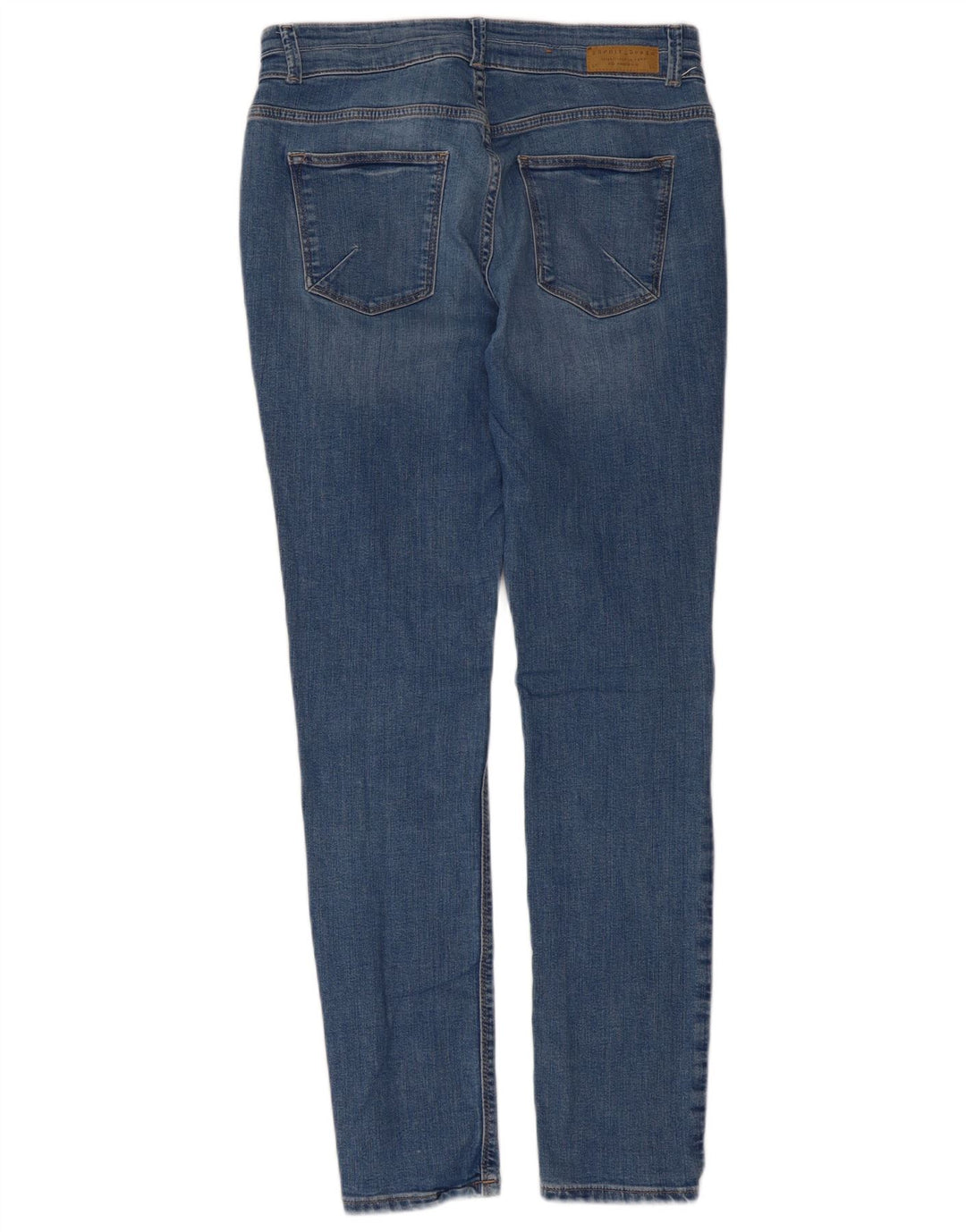 Esprit Jean Slim Femme W30 L30 Bleu Coton