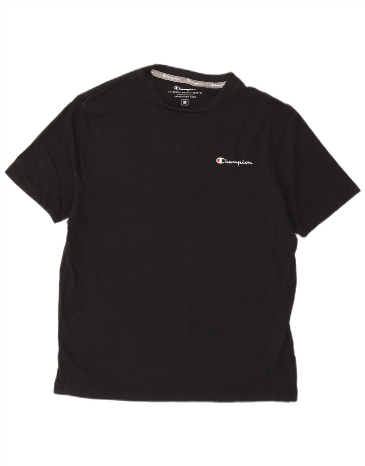 Champion T-Shirt Homme Noir Moyen Coton
