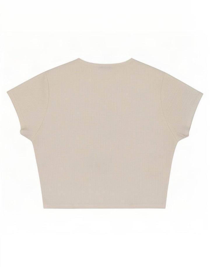 Zara Femme Chemisier Top UK 14 Medium Blanc Polyester