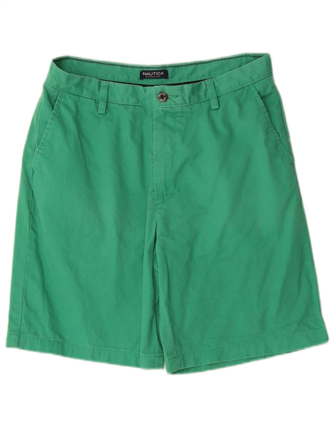 Nautica Short Chino Homme W32 Coton Vert Moyen