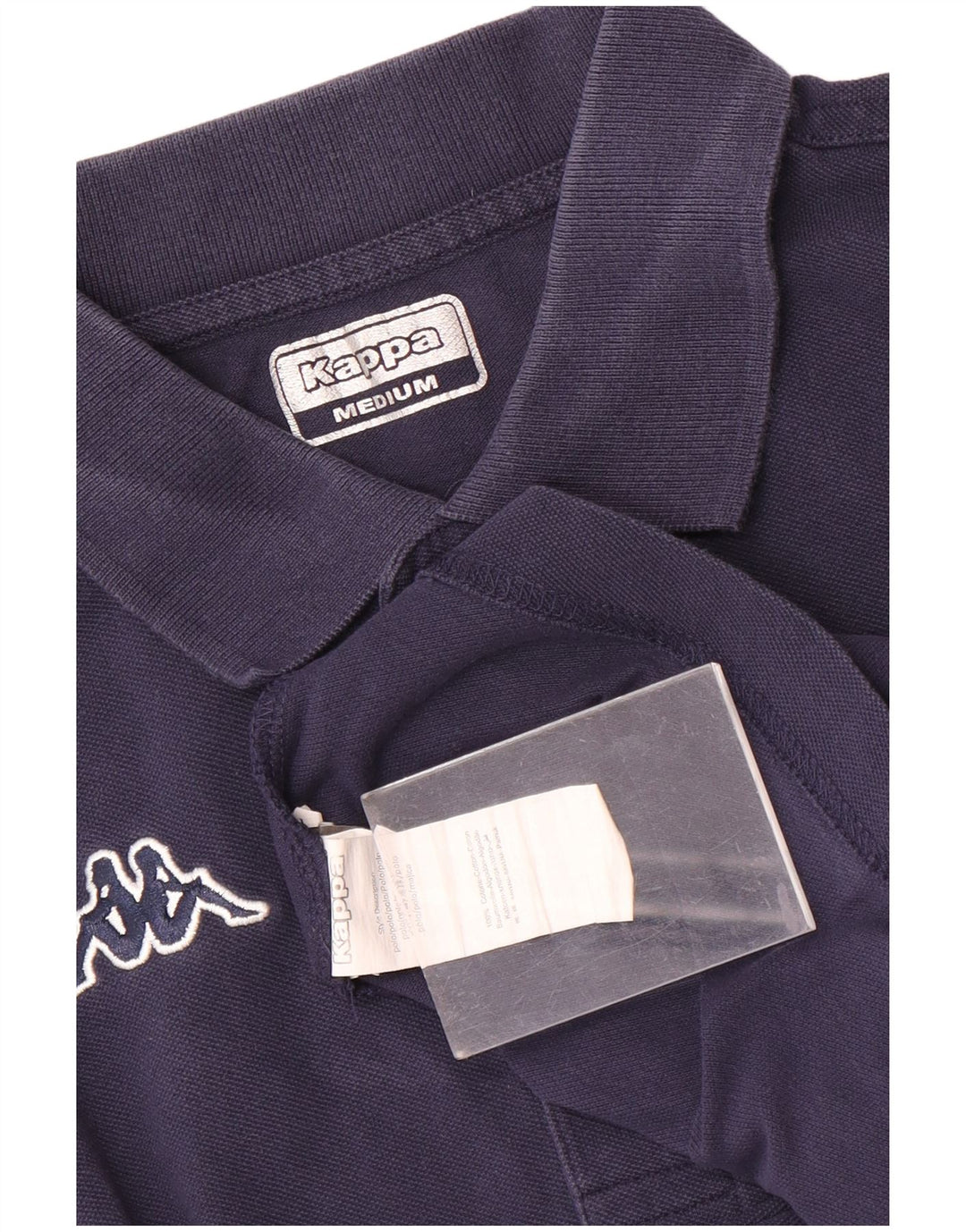 Kappa Polo Homme Bleu Marine Moyen Coton