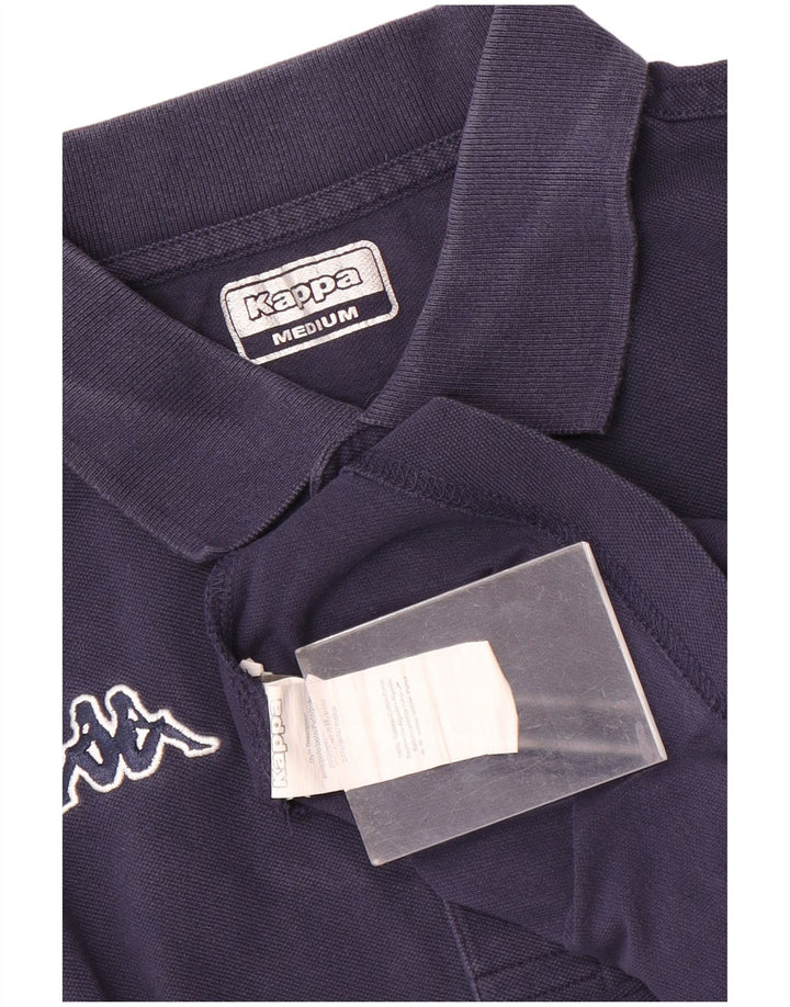 Kappa Polo Homme Bleu Marine Moyen Coton