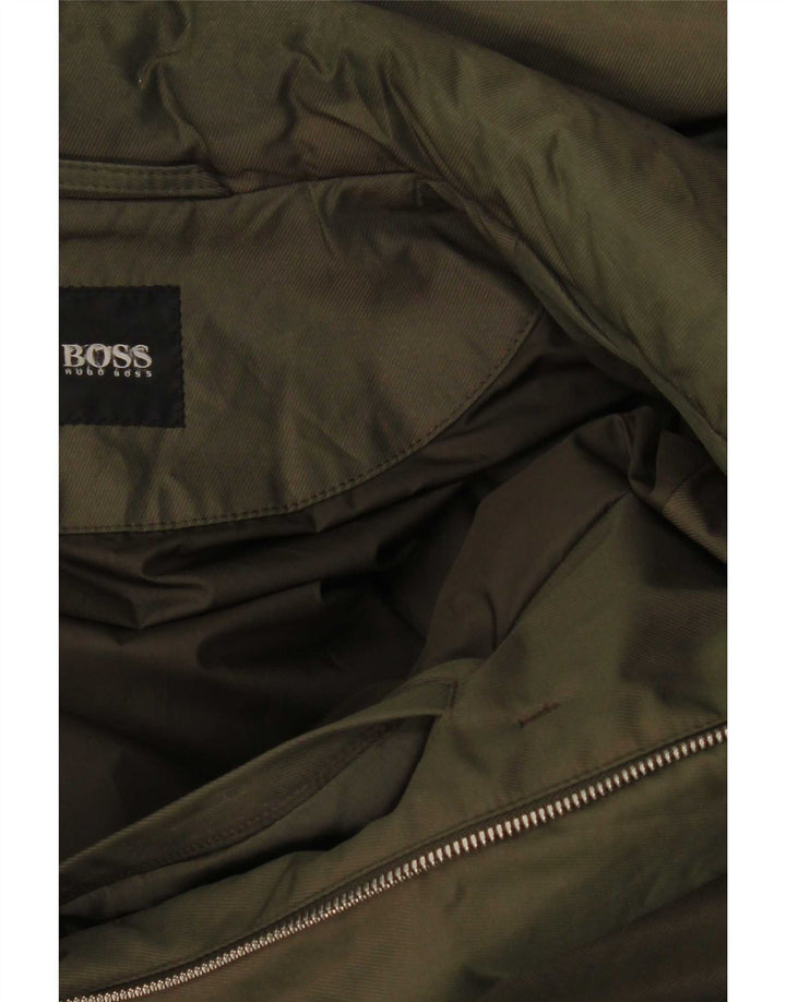 Hugo Boss Manteau pour homme UK 40 Large Vert