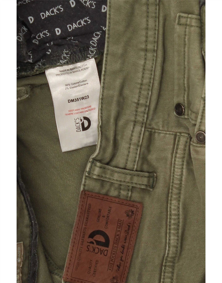 Dack's Jean Slim Homme IT 50 Large W34 L30 Kaki Coton