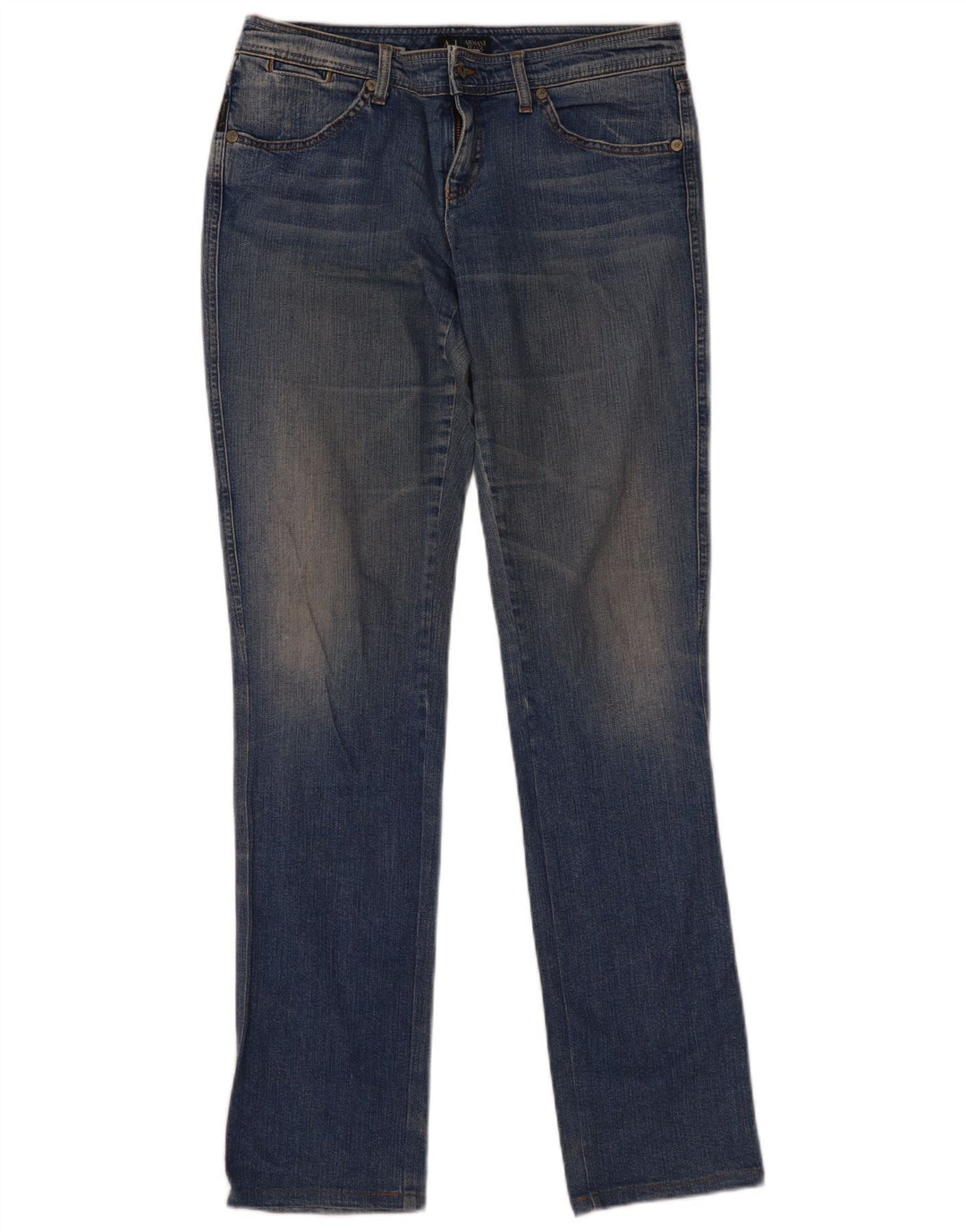Armani Femme Jean Slim W30 L33 Bleu Coton