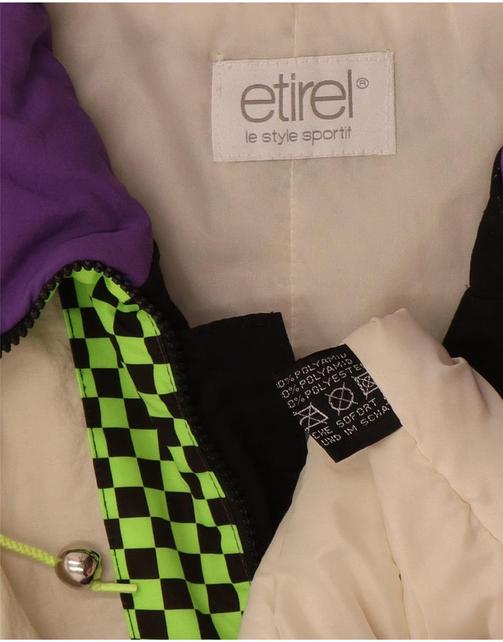 Etirel Veste de ski pull pour homme UK 40 Large Multicolore Colourblock