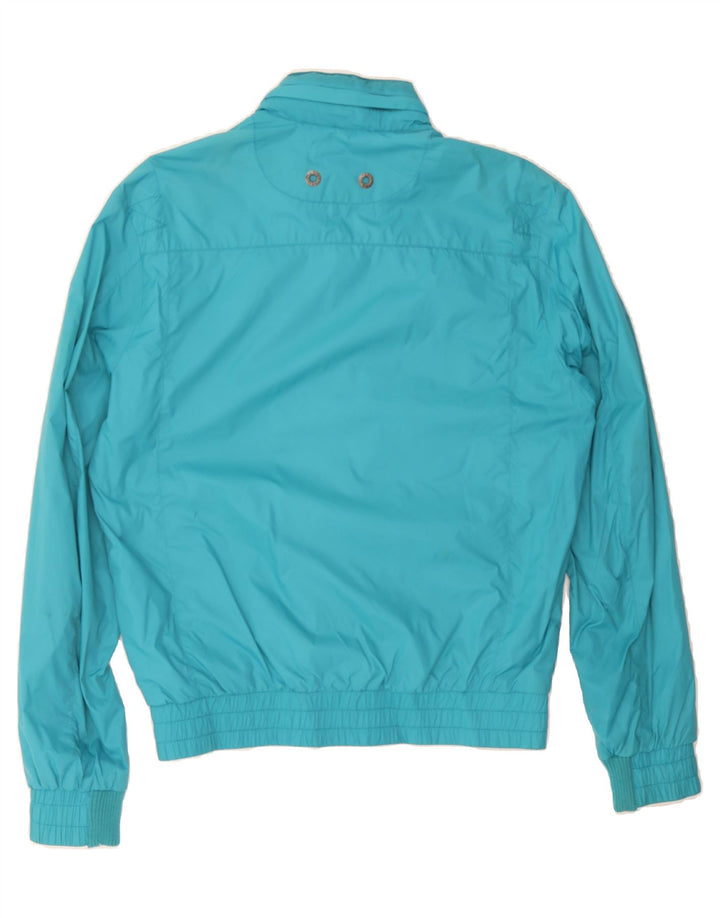 ENERGIE Womens Bomber Jacket UK 14 Medium Blue Polyamide Vintage Energie and Second-Hand Energie from Messina Hembry 