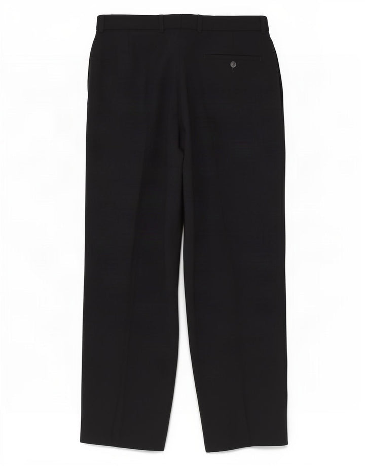 Marks & Spencer Pantalon de costume pour homme W34 L29 Bleu marine Polyester