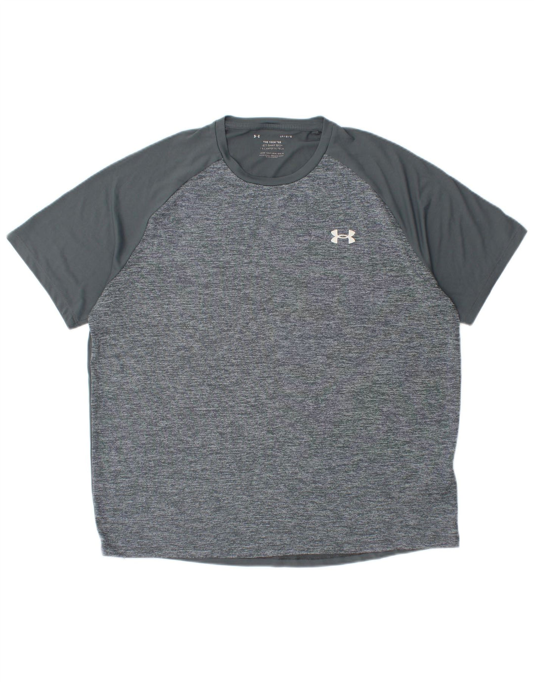Under Armour T-Shirt Homme Haut Large Gris Moucheté Polyester