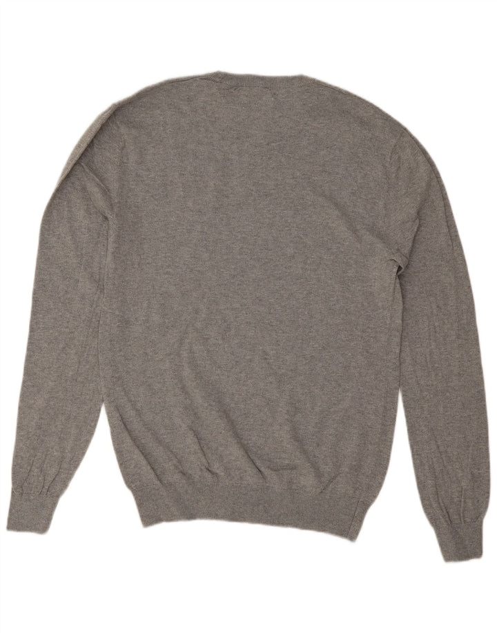 Jack Wills Pull à col rond pour homme en coton gris moyen