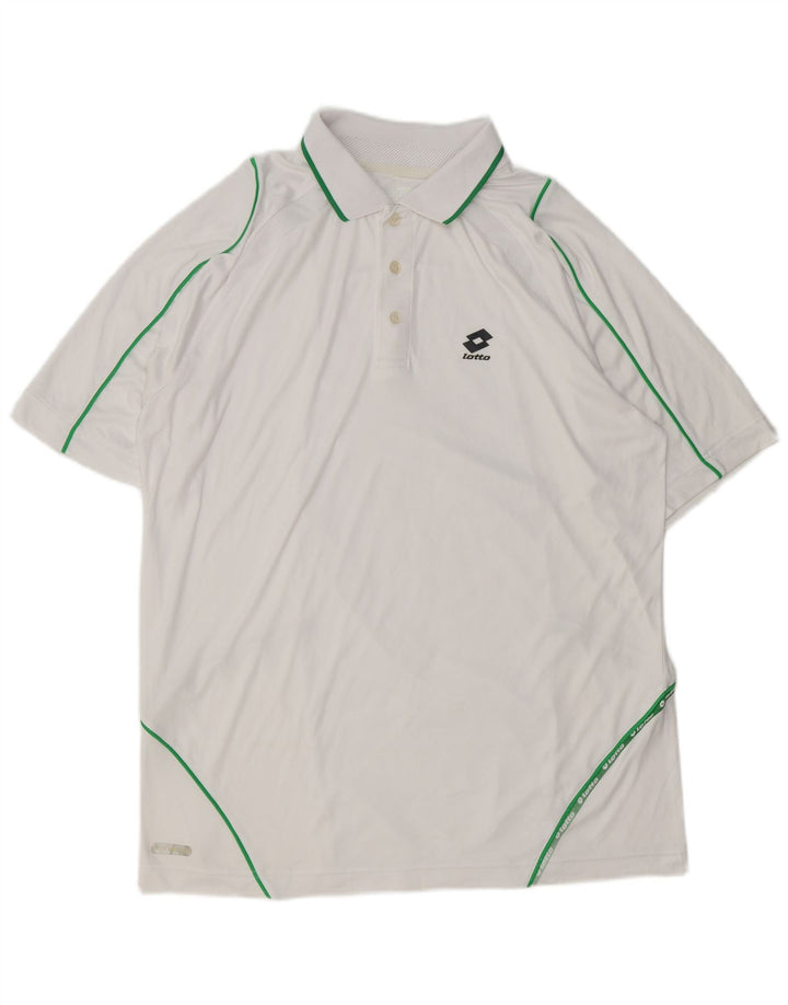 LOTTO Polo Homme XL Blanc