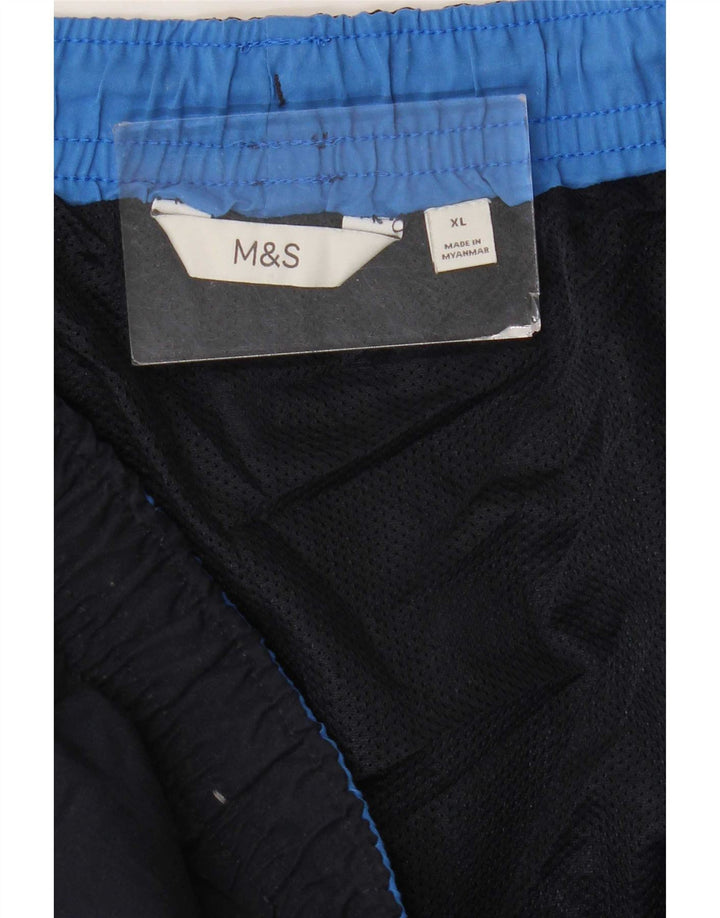 Marks & Spencer Short de bain homme XL bleu marine polyester