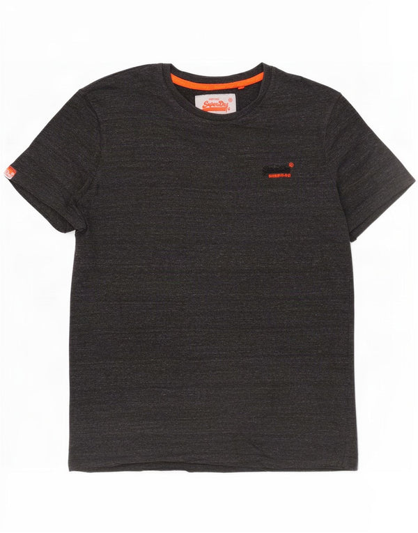 Superdry T-Shirt Homme Petit Gris Moucheté