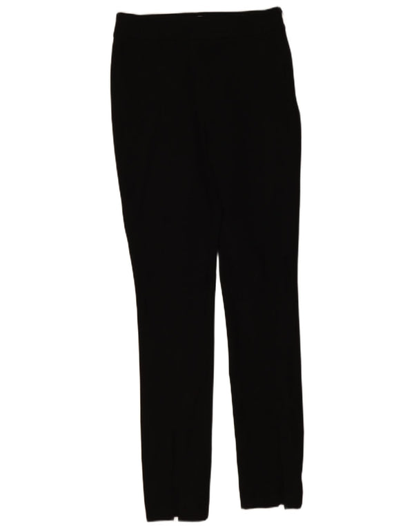 Reiss Pantalon décontracté slim pour femme UK 10 Small W28 L30 Noir Polyester