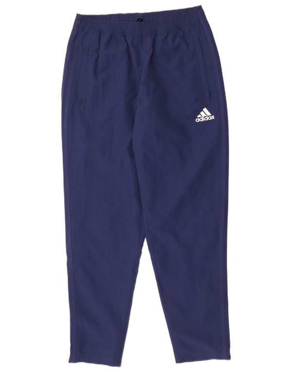 Adidas Pantalon de Survêtement Climalite Homme Bleu Marine Moyen Polyester
