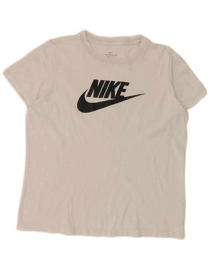 Nike T-shirt graphique pour homme en coton blanc Taille L