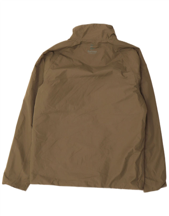 Barbour Veste coupe-vent pour homme UK 38 Medium Kaki Polyester