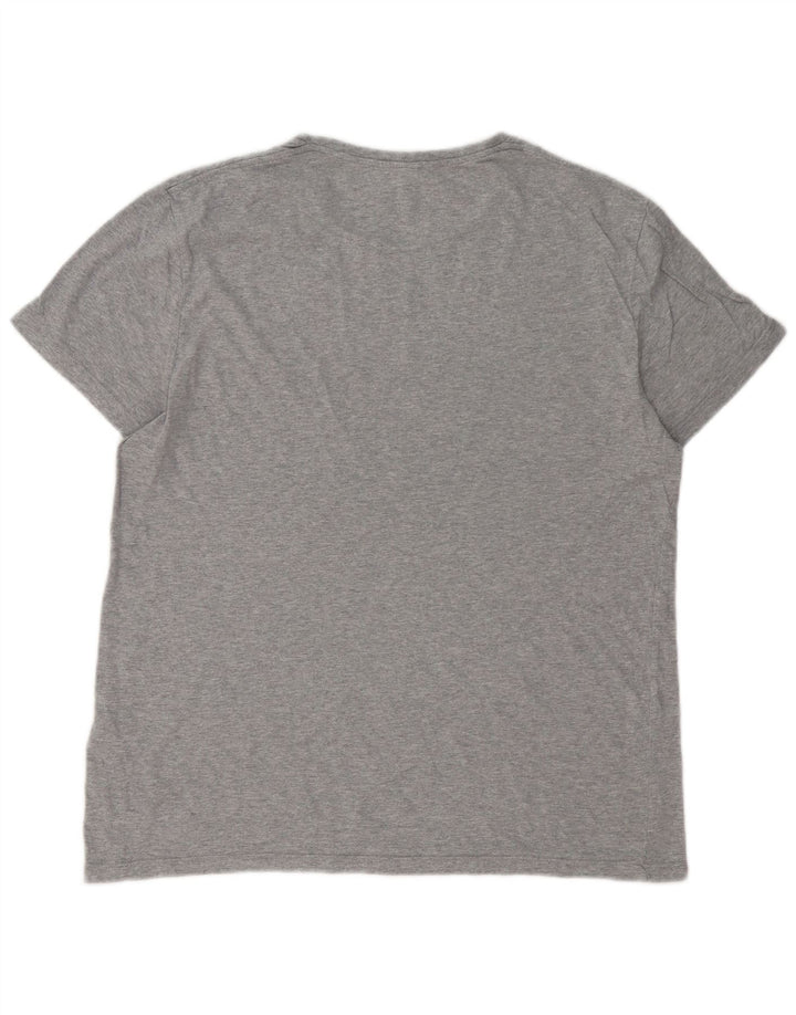 Jack Wills T-Shirt Homme Gris Moyen Moucheté Coton