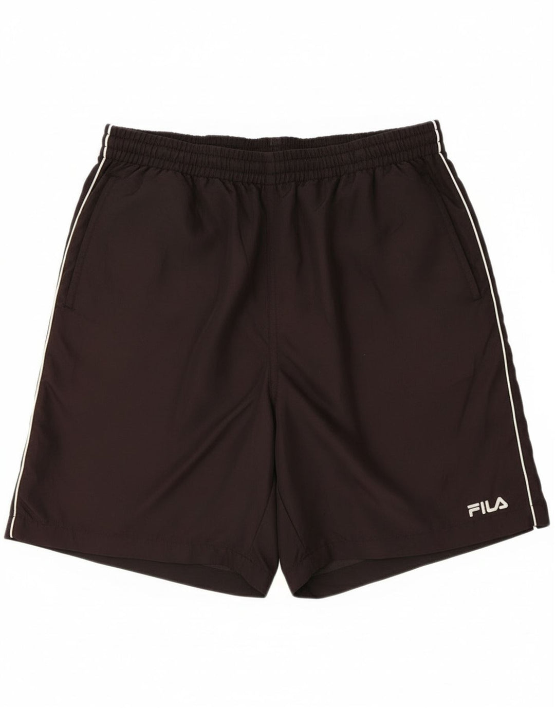 Fila Short de Sport Homme XL Noir Polyester