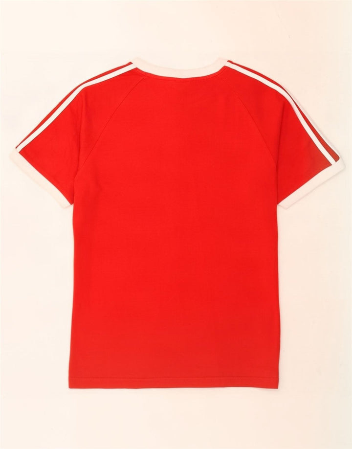 Adidas T-Shirt Homme Top Rouge Moyen Coton