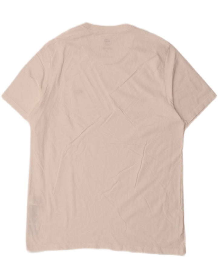 Levi's Tee-Shirt Standard Homme Blanc Large Coton