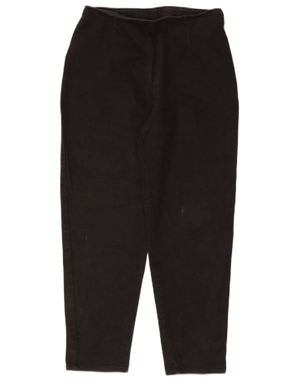Marks & Spencer Pantalon court pour femme UK 14 Medium W28 L25 Noir