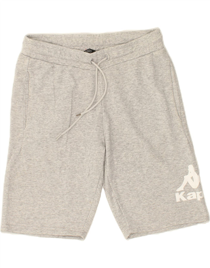 KAPPA Mens Graphic Sport Shorts Medium Grey Vintage Kappa and Second-Hand Kappa from Messina Hembry 