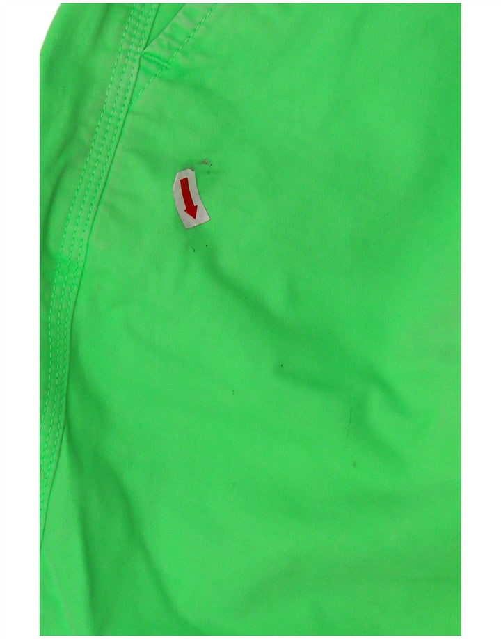 Superdry Short Chino Homme Large W36 Vert Coton