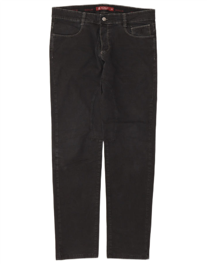 SIVIGLIA Pantalon décontracté Slim Femme W34 L32 Noir
